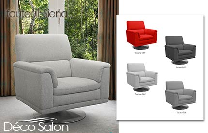 Fauteuil d'appoint Sienna.